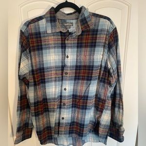 Men’s Plaid Flannel Large from Eddie Bauer